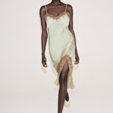 Lace Trim Slip Dress