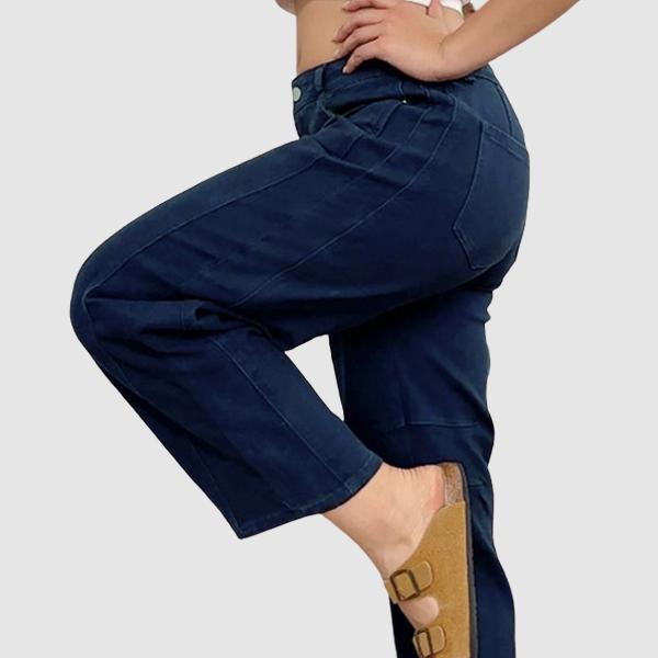 Freeform Barrel Jean
