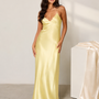 Satin Slip Maxi Dress