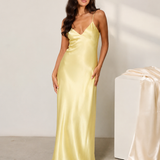 Satin Slip Maxi Dress