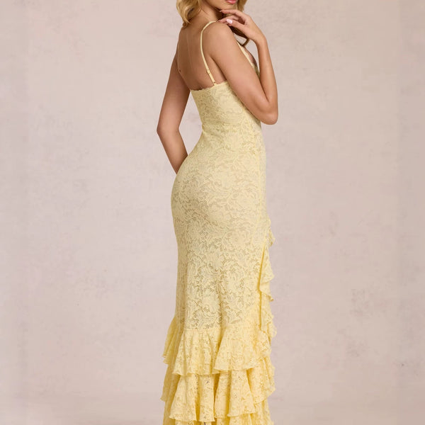 Lace Ruffle Dress