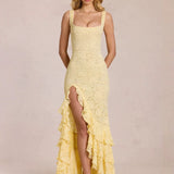 Lace Ruffle Dress