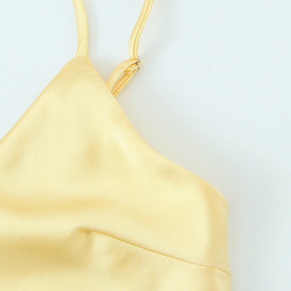 Satin Slip Maxi Dress