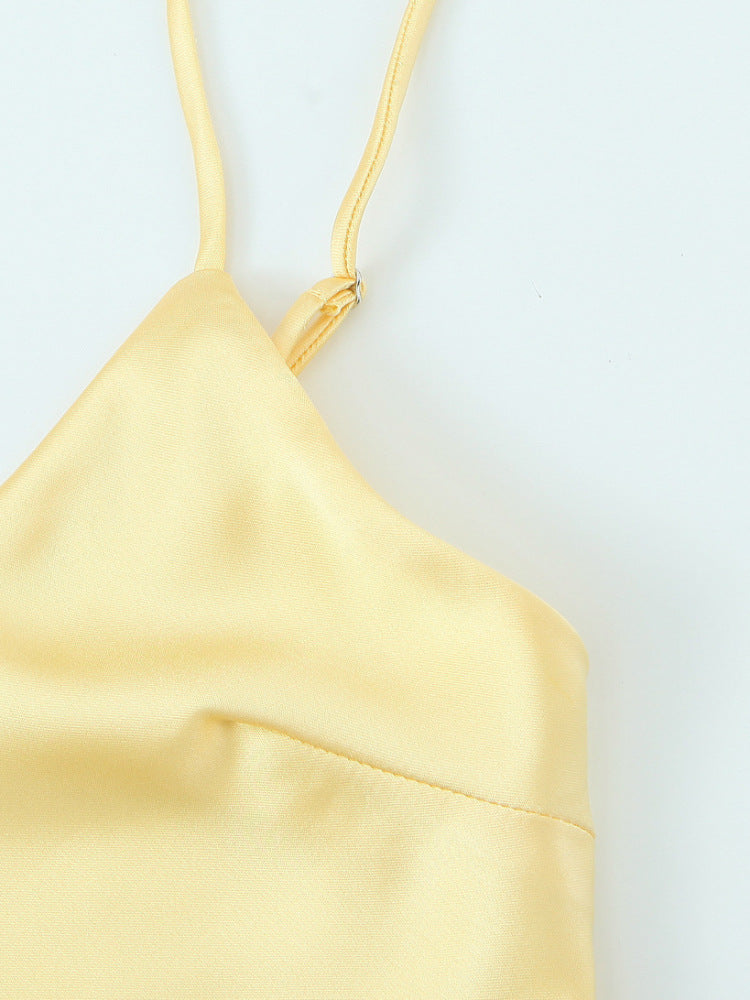 Satin Slip Maxi Dress
