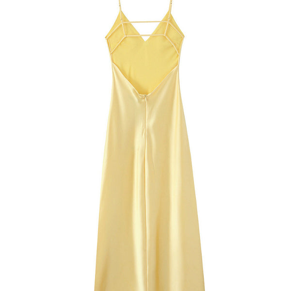 Satin Slip Maxi Dress