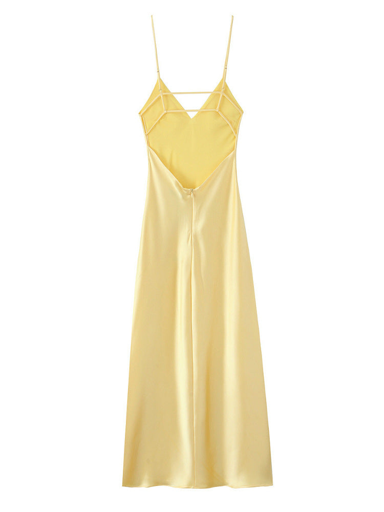 Satin Slip Maxi Dress