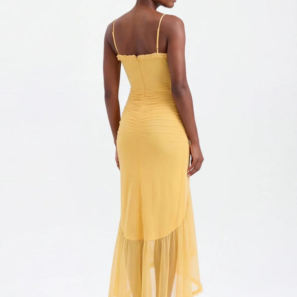 Ruffle Drama Maxi Dress