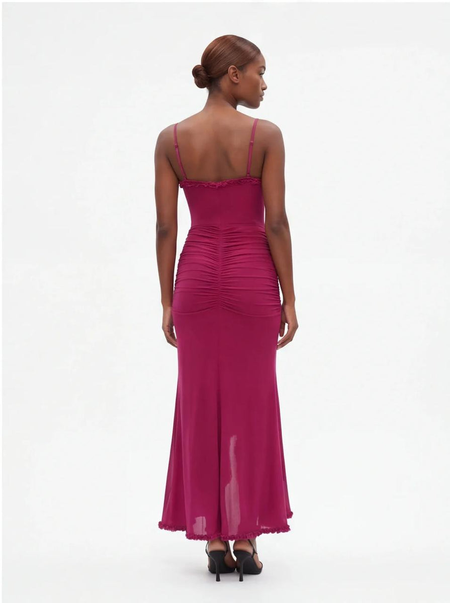Ruffle Drama Maxi Dress