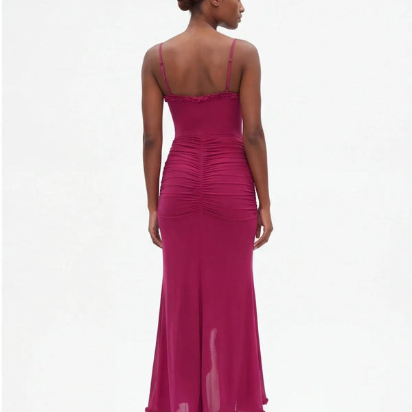 Ruffle Drama Maxi Dress