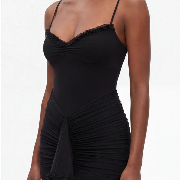 Ruffle Drama Maxi Dress