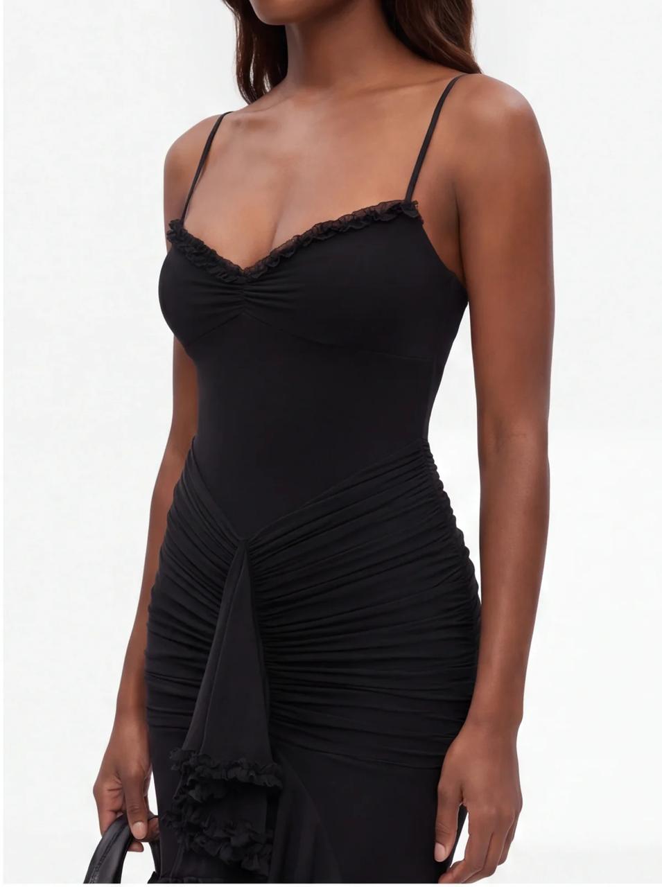 Ruffle Drama Maxi Dress