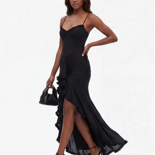 Ruffle Drama Maxi Dress