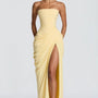 Draped Column Gown