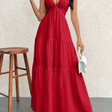 Twisted Halter Dress